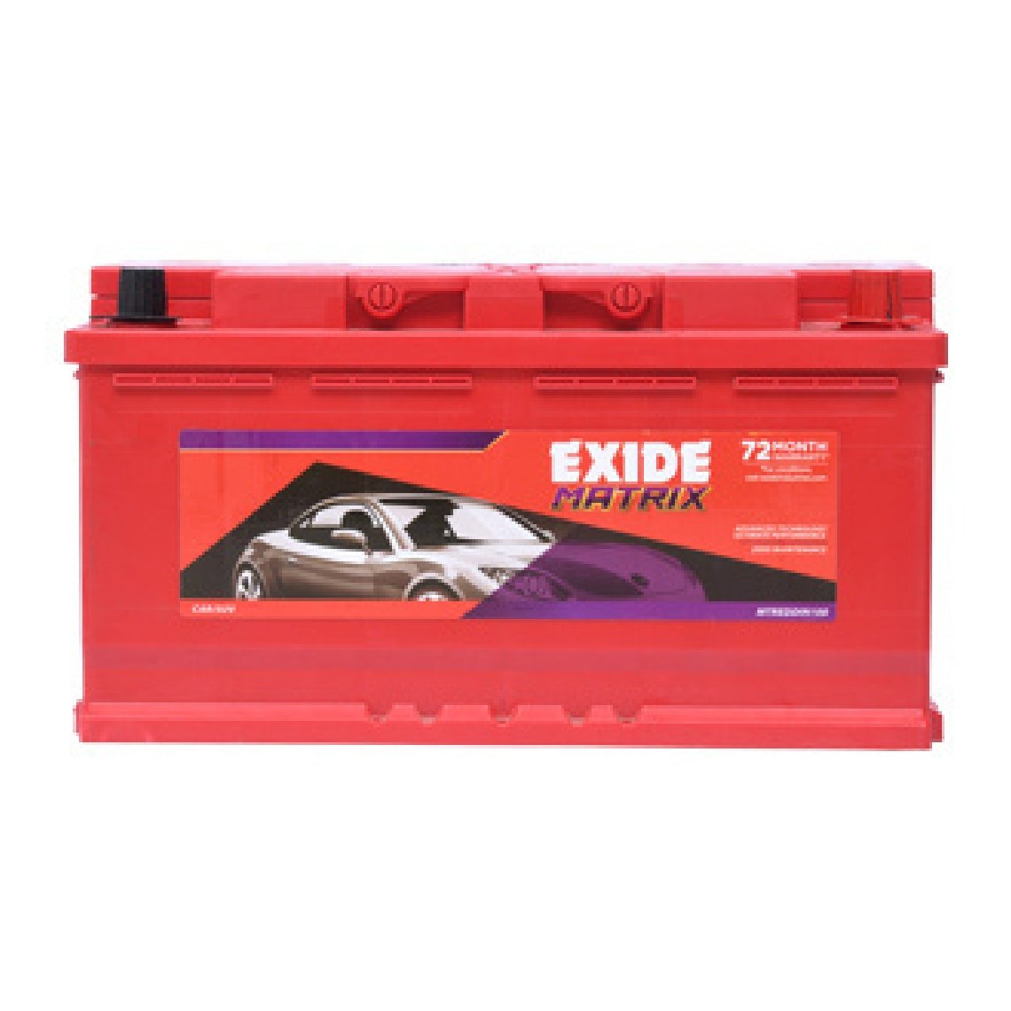 EXIDE MATRIX(MTREDDIN100) For SUV – MUV