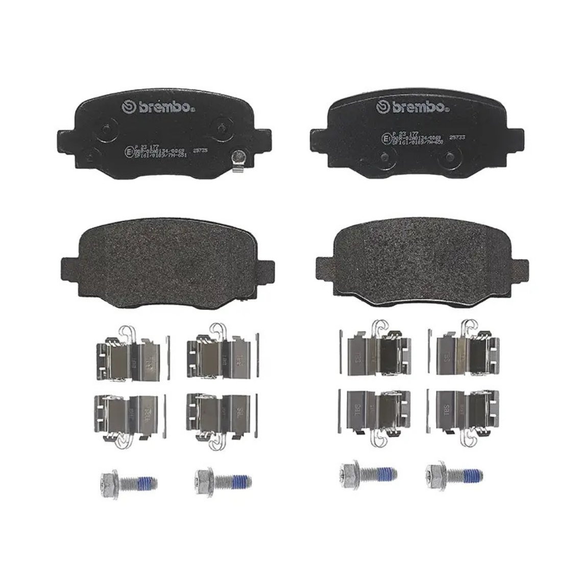 Brembo Rear Brake Pad (Set) P23177 – Fits Jeep Compass