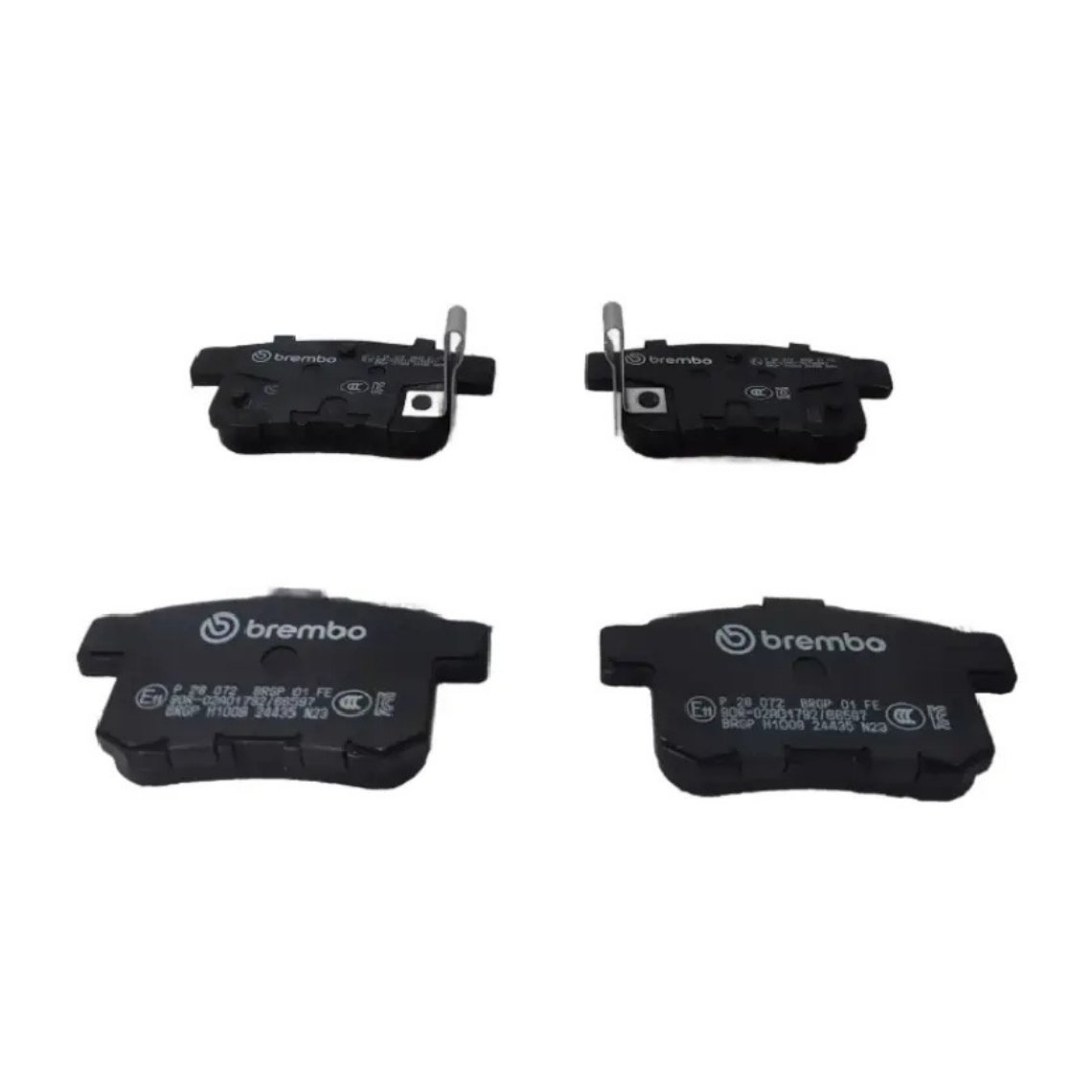 Brembo Rear Brake Pad (Set) P28072 – Fits Honda Accord (Type 4)