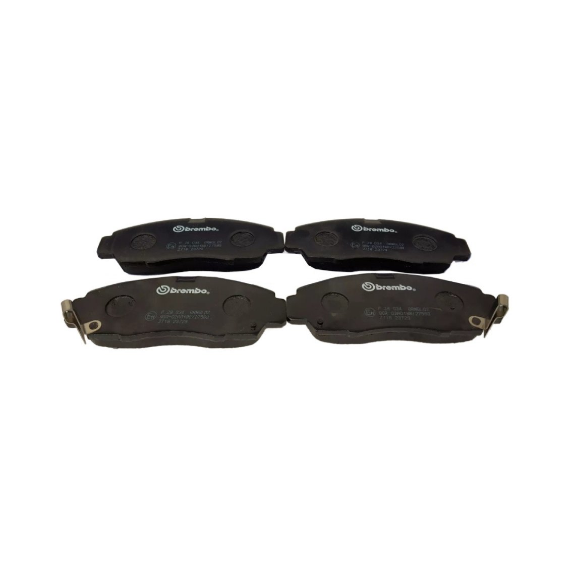 Brembo Front Brake Pad (Set) P28034 – Fits Honda BRV / Civic / Accord (Type 2, 3 & 4)
