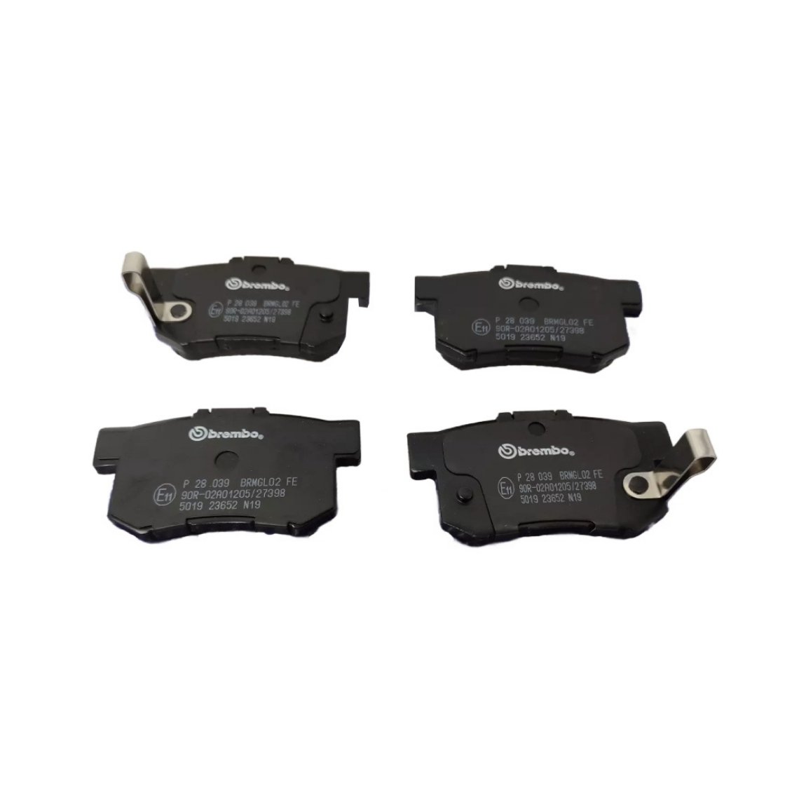 Brembo Rear Brake Pad (Set) P28039 – Fits Honda Accord / Civic / CR-V