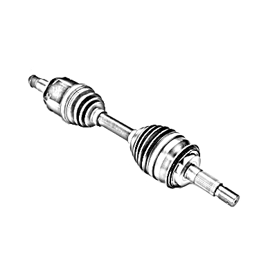 Delphi Drive Shaft (LH) (With Damper) AM55300244 – Fits Honda City (Type 2)