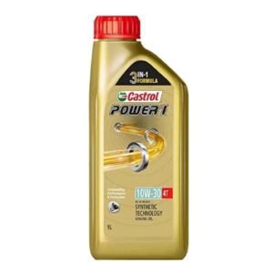 Castrol POWER1 10W-30 1L 4T API SL Synthetic Bike Engine Oil, 3420500