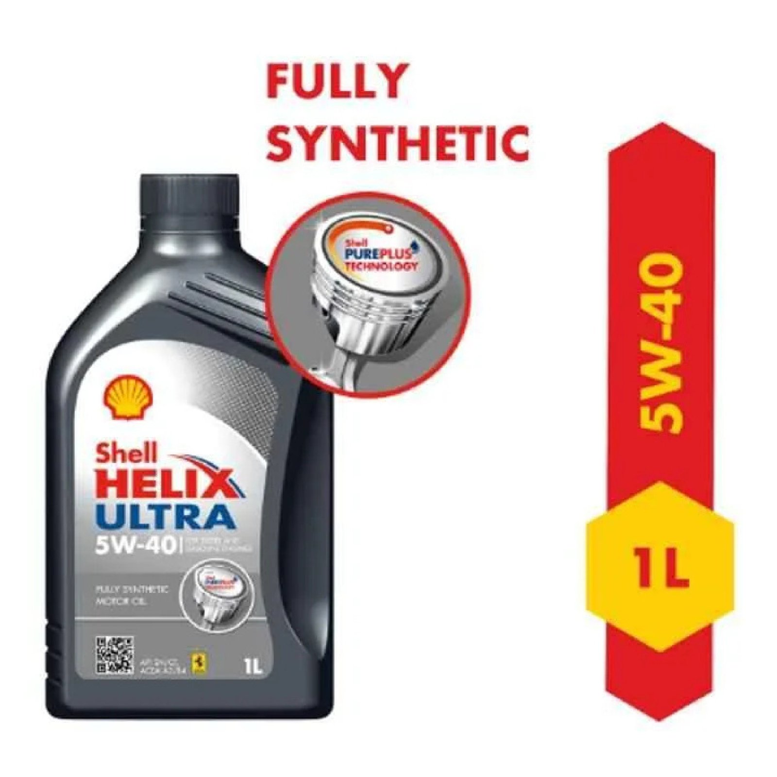 Shell 1L Helix Ultra 5W-40 API SN Fully Synthetic Engine Oil
