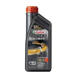 Castrol Power1 Ultimate 10W-50 1L 4T Full Synthetic Bike Engine Oil, 3426778