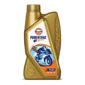 Gulf Power Trac 4T SAE 10W-30 1L Synthetic Bike Engine Oil, GULFAM6