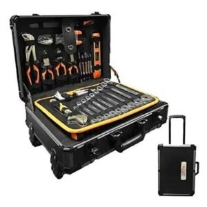 Krost 161 Pcs Aluminium Trolley Type Garage Tool Set