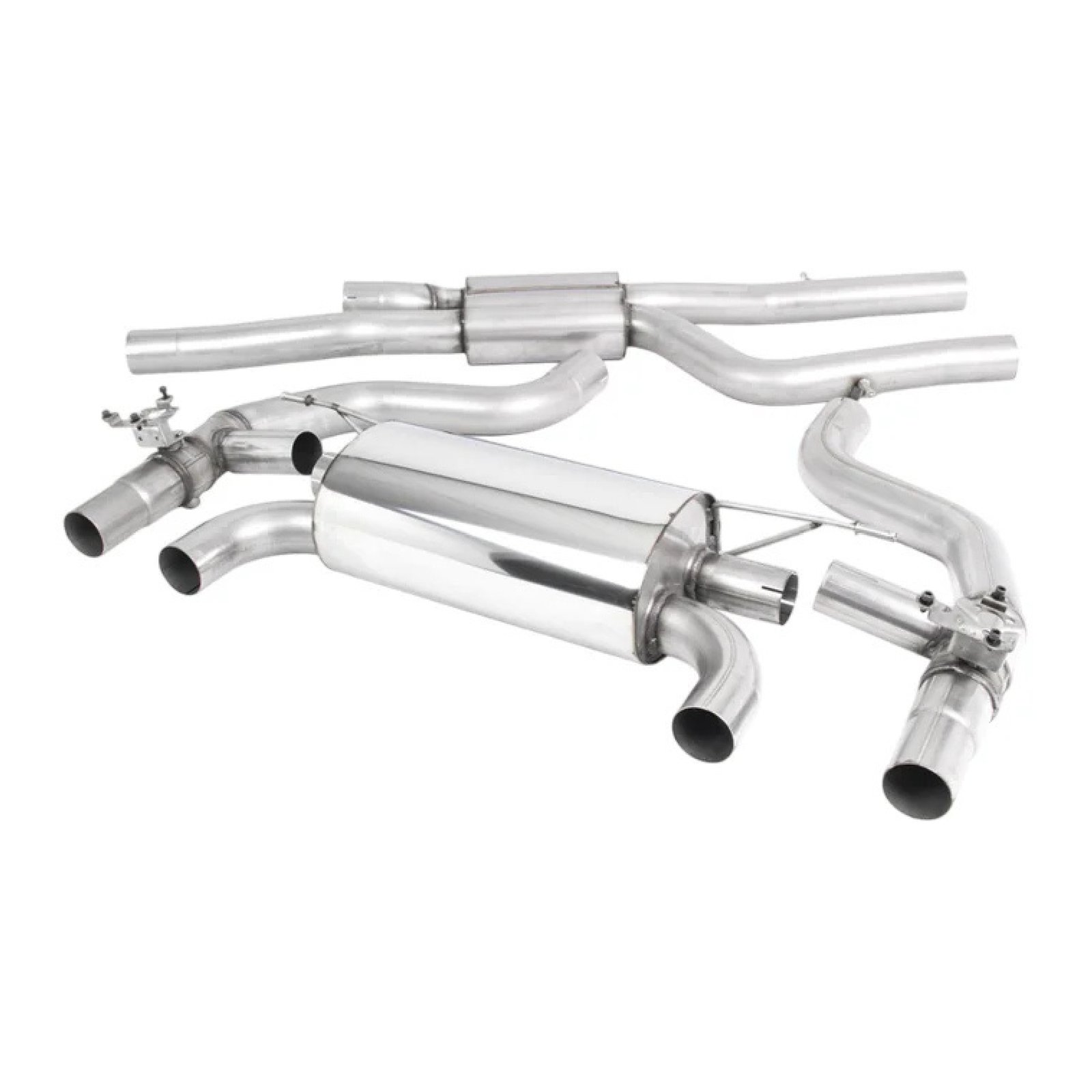 Milltek Cat Back Exhaust BMW 2 Series M2 Competition Coupe (F87) 18-25