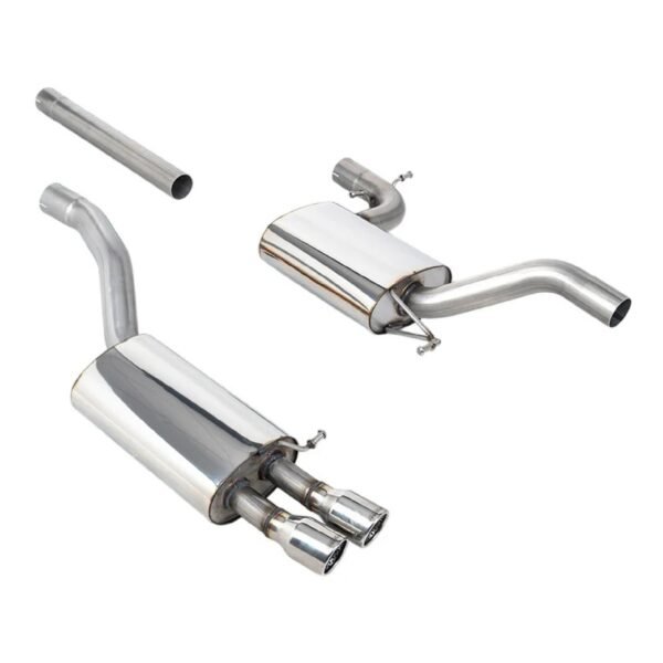 Milltek Cat Back Exhaust Skoda Octavia vRS 2.0 TSI 10-13