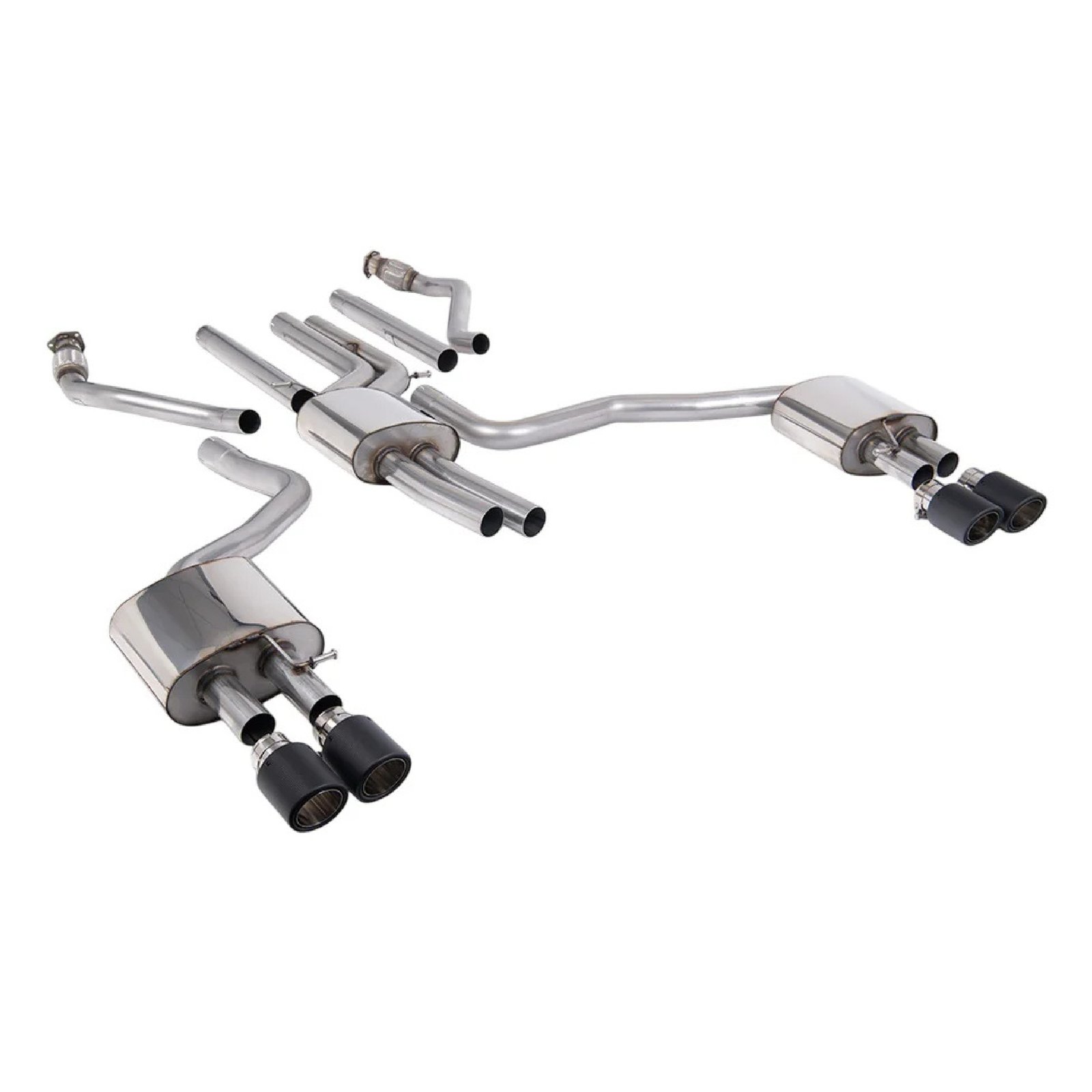Milltek Cat Back Exhaust Audi A6 3.0TFSi V6 (S-Line Facelift Models Only) C7.5 15-18