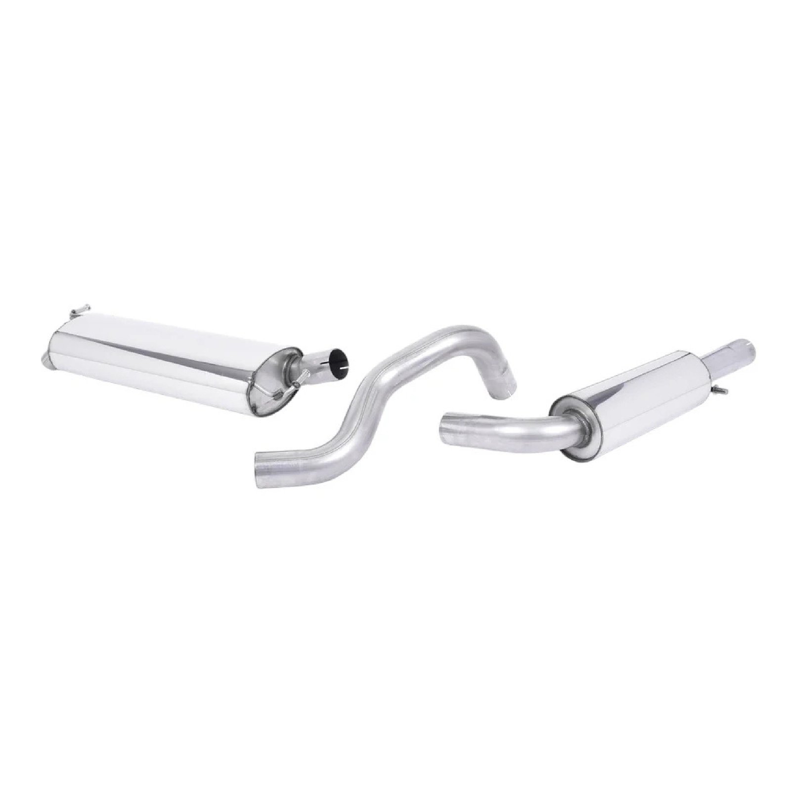 Milltek Cat Back Exhaust Audi A3 1.9 TDI 90 / 100 / 110 / 130 BHP 96-04