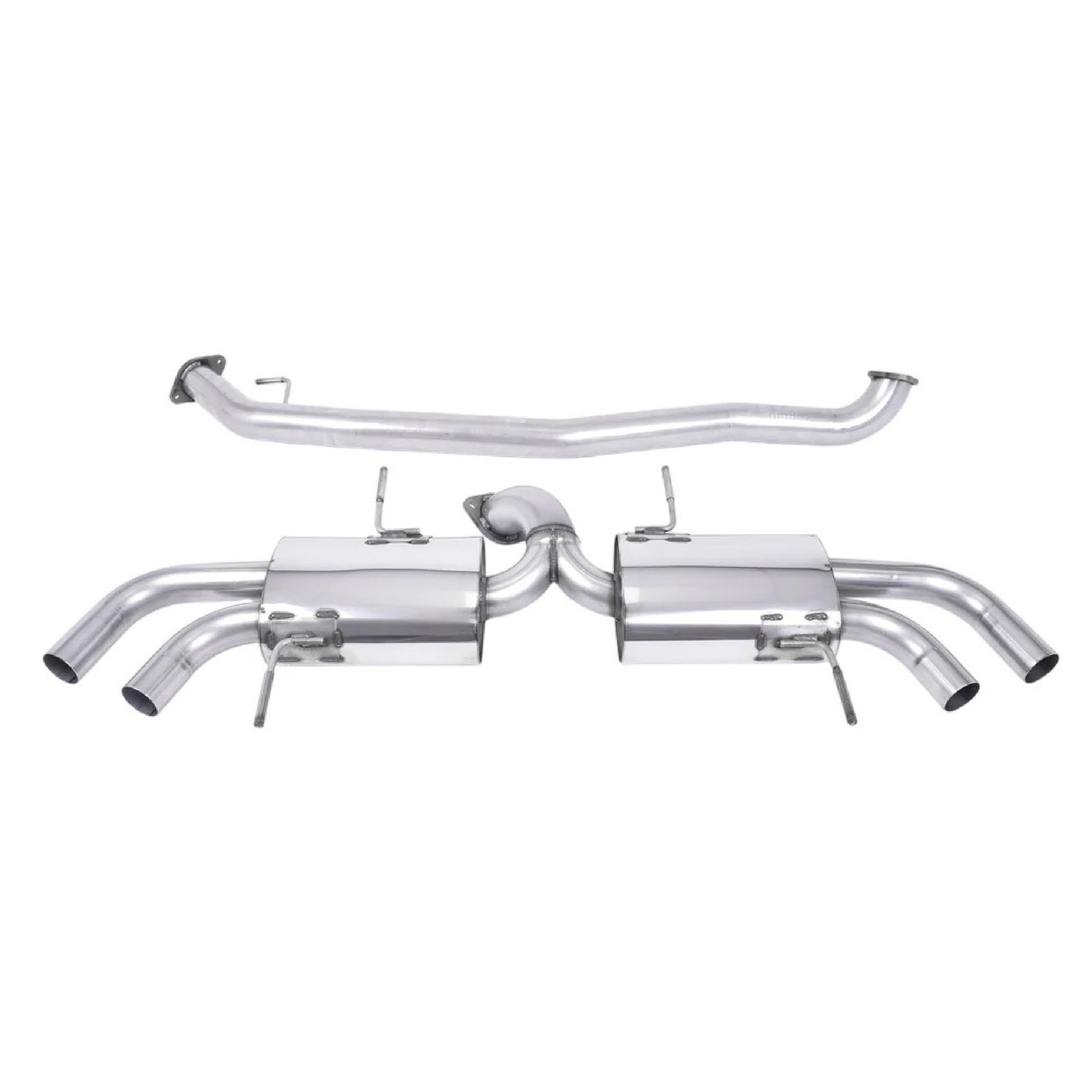 Milltek Secondary Cat Back Exhaust Nissan GT-R R35 09-15